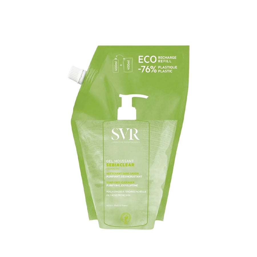 SVR Sebiaclear Gel Moussant Eco Refill 400ml