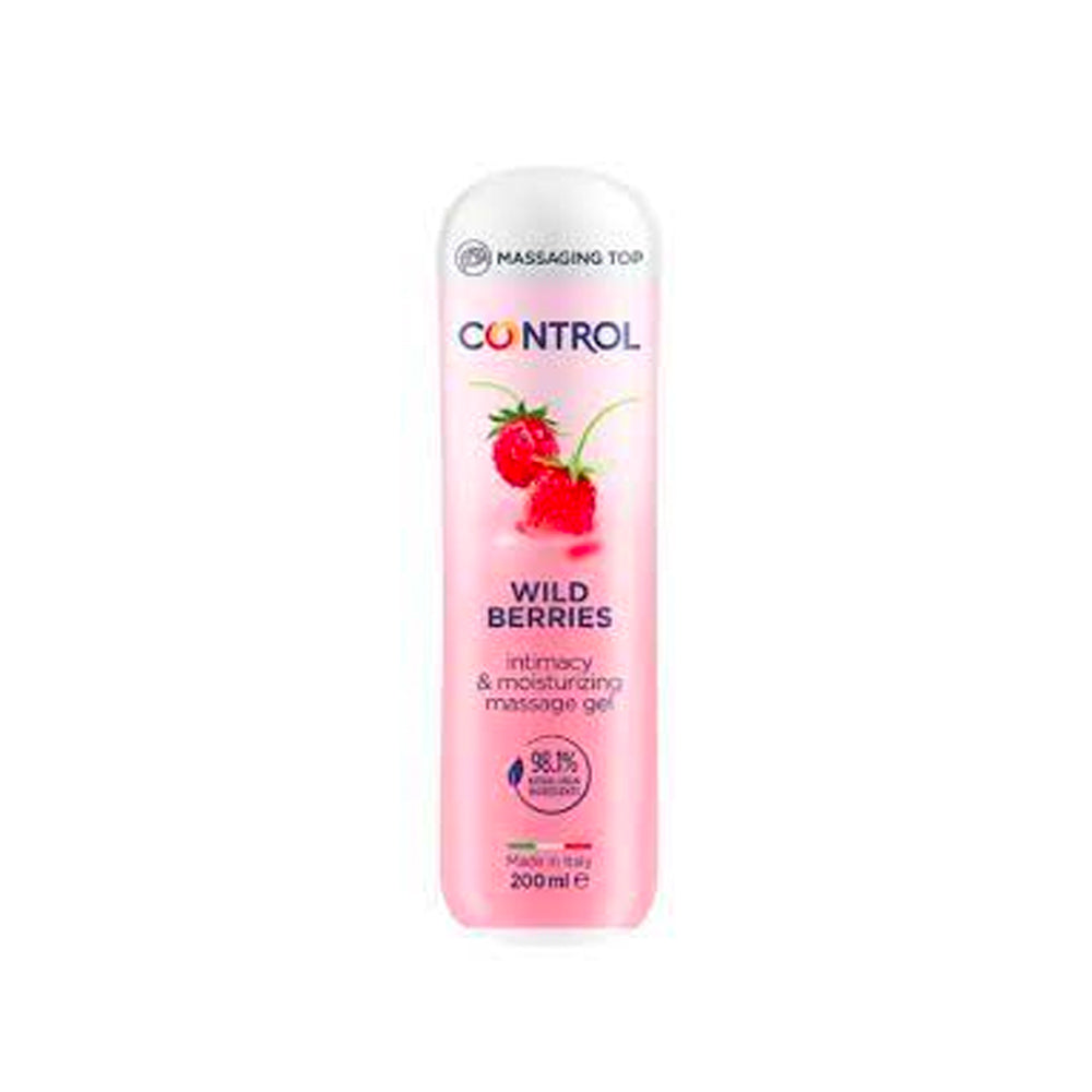 Gel de masaje 3 en 1 Control Wild Berries 200 ml