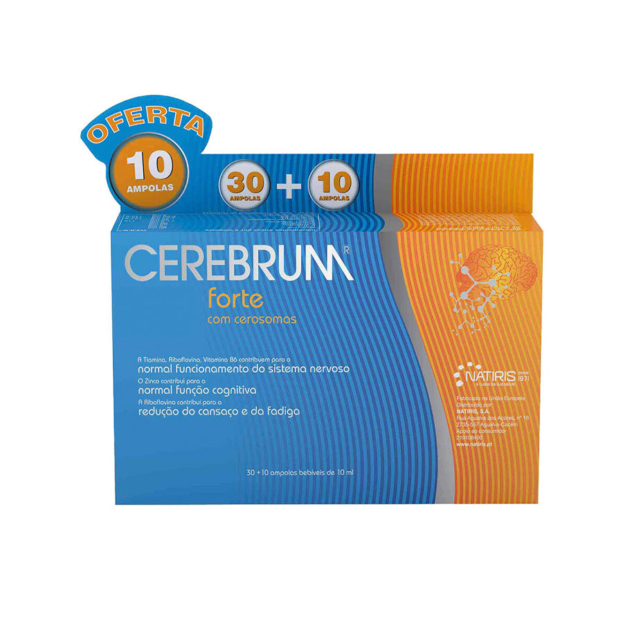 Cerebrum Forte Ampolas 30 + 10 Oferta